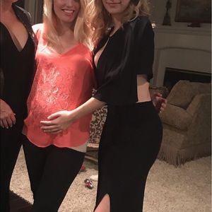 Reformation cape dress